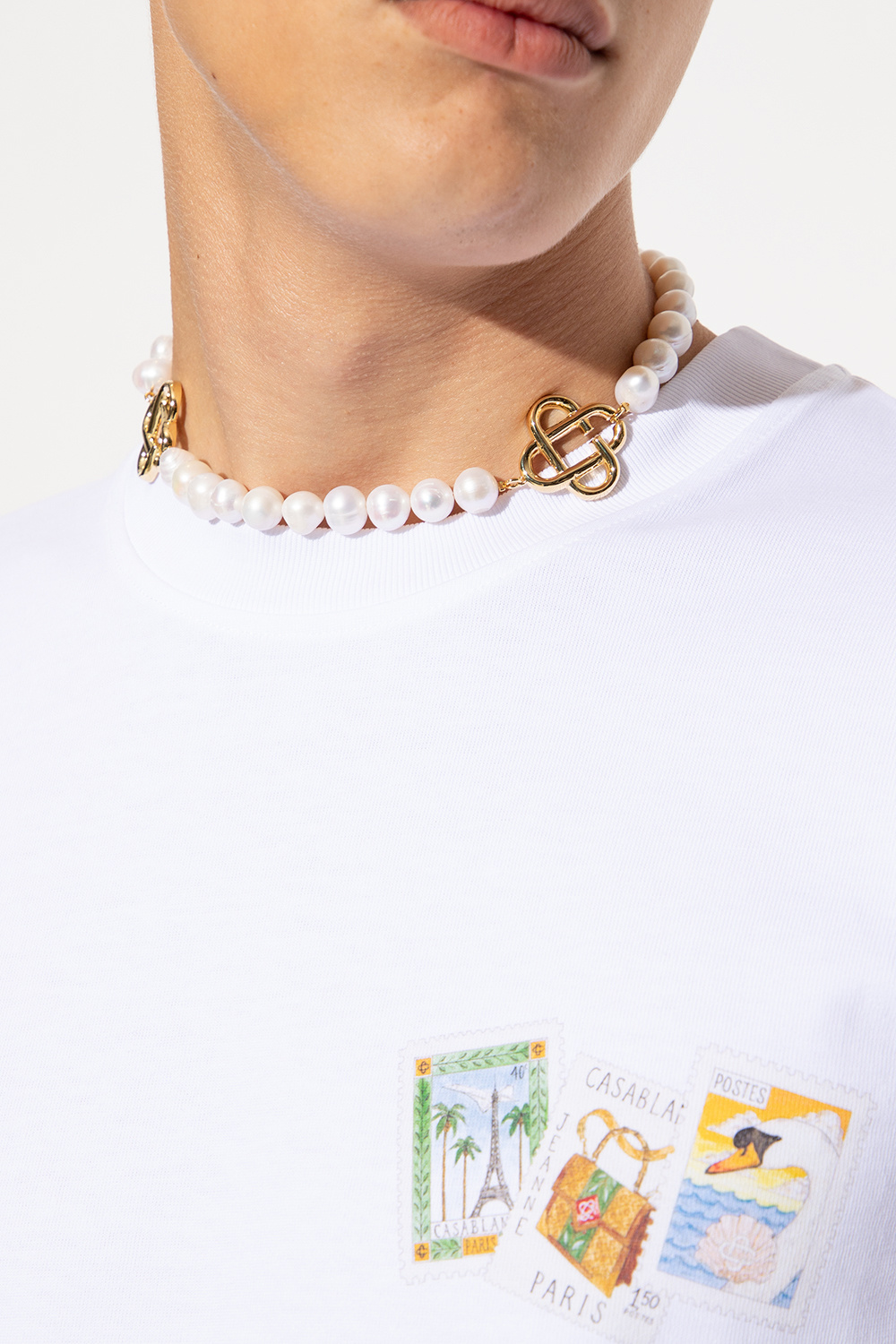 Pearl necklace Casablanca - SchaferandweinerShops Japan